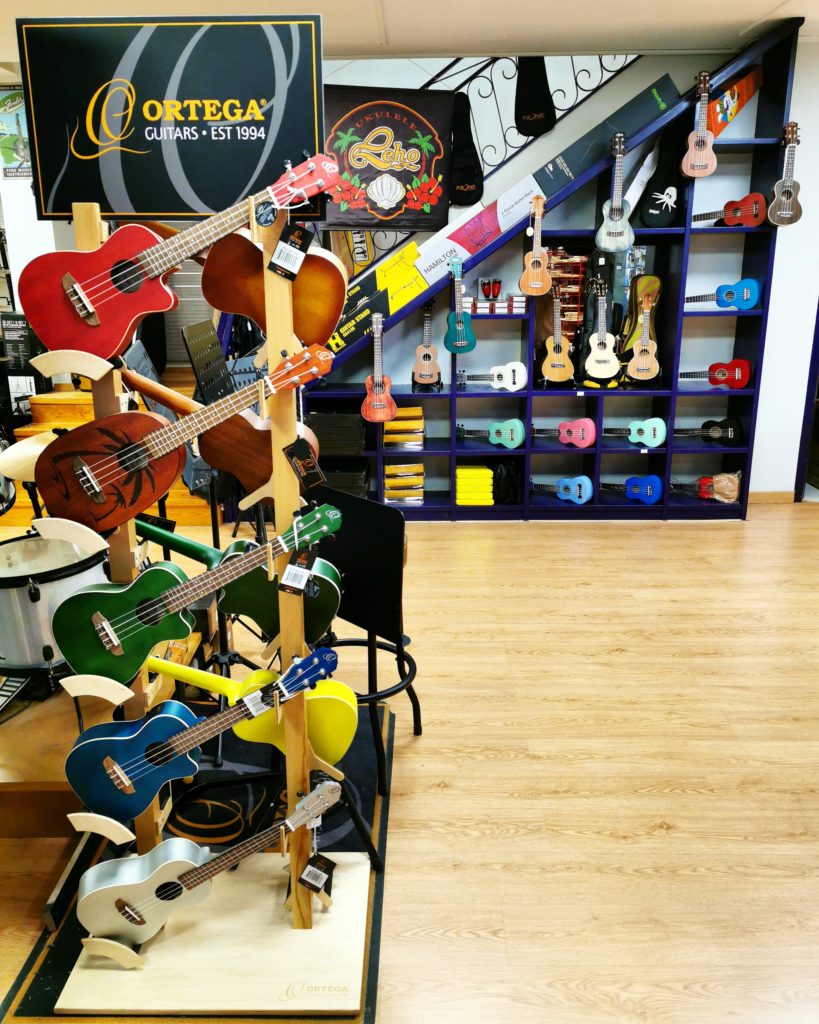 Tienda de instrumentos musicales en el Centro comercial Mamut de Oiartzun, Gipuzkoa, con numerosas marcas y precios competitivos. 
También contamos con instrumentos musicales de segunda mano y servicio de reparación.